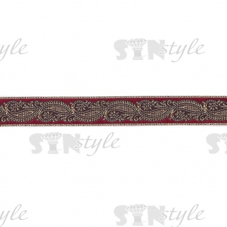 Аппликация с элементами из бисера, цвет черный+белая страза, диаметр 40 мм фото 2