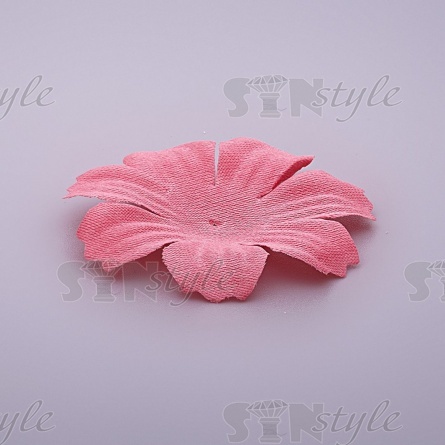 Цветочки декоративные, цвет грязно-розовый, размер 35 мм,  фото 2