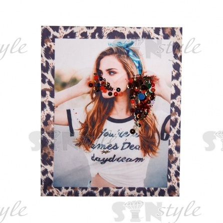 Аппликация текстильная пришивная, размер 135 мм х 170 мм фото 1