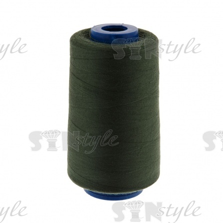 Нитки полиэстер 40/2, цвет №410 (зеленый), 5000Y фото 1