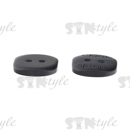 Пуговица пластиковая на два прокола, размер 20L, цвет №273 (темно-зеленый) фото 2