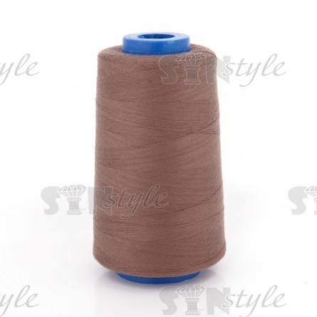 Нитки полиэстер 40/2, цвет №571 (серо-коричневый), 5000Y фото 1