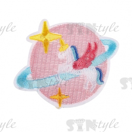 Термоаппликация "Планета", размер 67х56 мм  фото 1