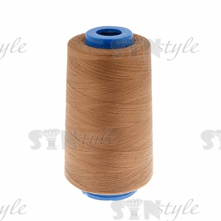 Нитки полиэстер 40/2, цвет №1684 (бронзовый), 5000Y фото 3