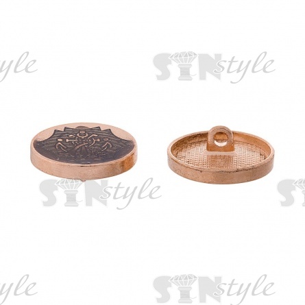 Пуговица металлическая 32L фото 2