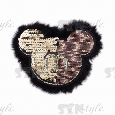 Аппликации пайетки, размер 260х200 мм фото 6