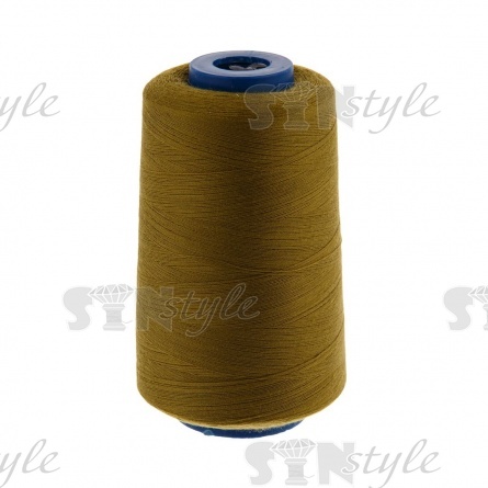 Нитки полиэстер 40/2, цвет №1930 (светло-оливковый), 5000Y фото 2