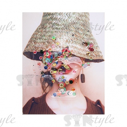 Аппликация текстильная пришивная, размер 135 мм х 170 мм фото 1