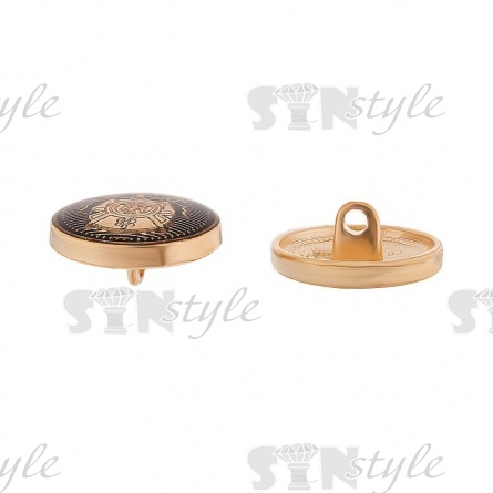 Пуговица металлическая 28L фото 3