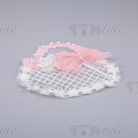 Аппликации на сетке пришивная "Сумочка", размер 155 мм х 155 мм фото 2