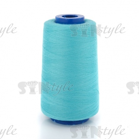 Нитки полиэстер 40/2, цвет №231 (небесно-голубой), 5000Y фото 1