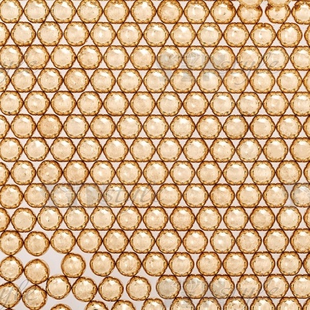 Бусины под жемчуг прибивные, размер 5 мм, цвет золотой, вес 500 г  фото 1