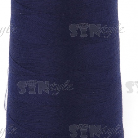 Нитки полиэстер 40/2, цвет №599 (фиолетово-синий), 5000Y фото 2