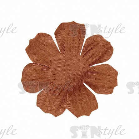 Цветочки декоративные, цвет капучино, размер 35 мм, фото 1