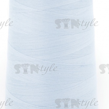 Нитки полиэстер 40/2, цвет №303 (стальной голубой), 5000Y фото 2