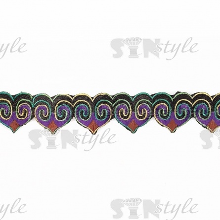 Пояс текстильный на термоклеевой основе, ширина 30 мм, намотка 4 м фото 2