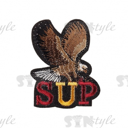 Термоаппликация "Шеврон", размер 42х52 мм фото 1