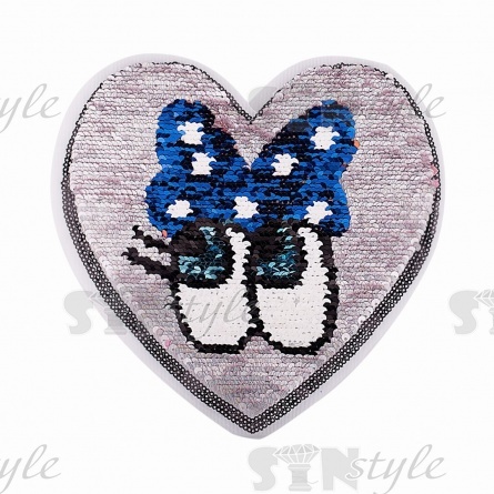 Аппликации пайетки, размер 210х205 мм фото 2