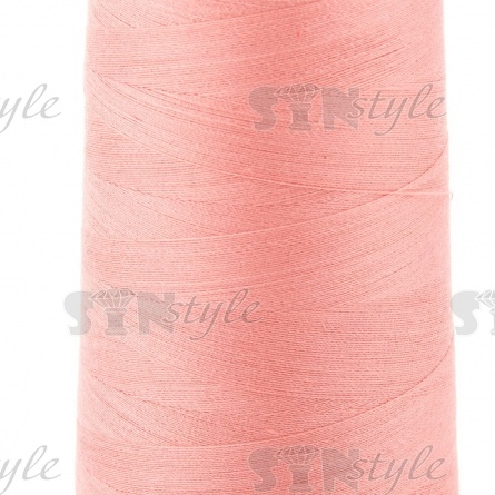 Нитки полиэстер 40/2, цвет №1103 (пыльно-розовый), 5000Y фото 2