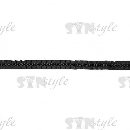 Декоративная тесьма-рюш отделочная, ширина 25 мм, намотка 15 ярдов фото 1