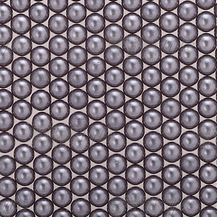 Бусины под жемчуг прибивные, размер 6 мм, цвет серый, вес 500г  фото 2