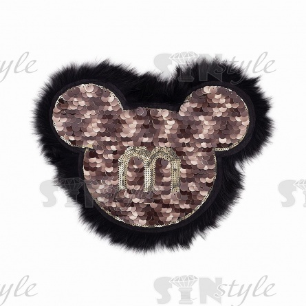 Аппликации пайетки, размер 260х200 мм фото 2