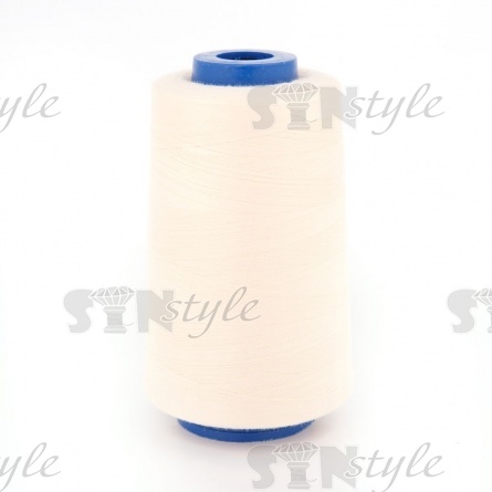 Нитки полиэстер 40/2, цвет №501 (бежевый), 5000Y фото 1