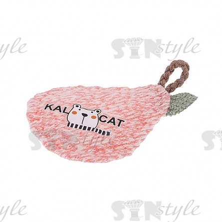 Аппликация 3D "Груша", цвет розовый, размер 57х35 мм фото 2