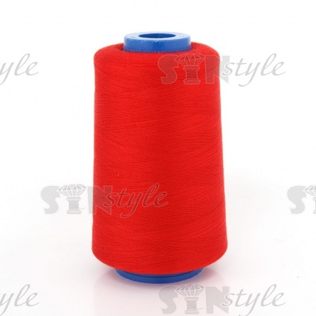 Нитки полиэстер 40/2, цвет №113 (красный), 5000Y фото 1