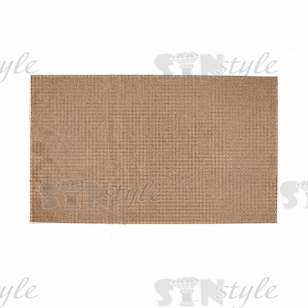 Стразы клеевые стеклянные на листе №6. цвет золотой, размер 240х400 мм фото 1