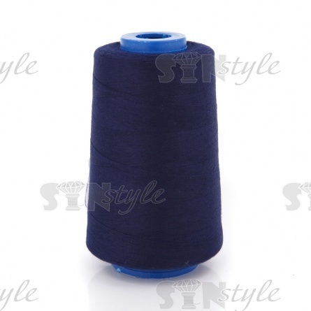 Нитки полиэстер 40/2, цвет №599 (фиолетово-синий), 5000Y фото 1