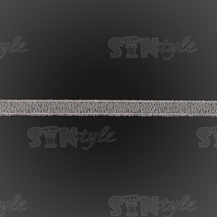 Лента люрикс, ширина 10 мм, цвет серебряный, намотка 25 ярдов фото 3