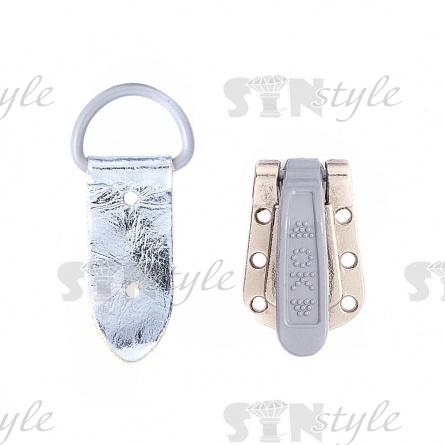 Крючки шубные, цвет серый фото 1