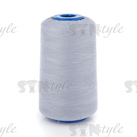 Нитки полиэстер 40/2, цвет №2517 (серо-голубой), 5000Y фото 1