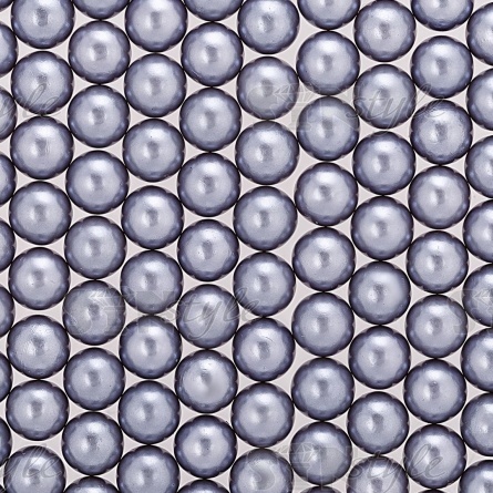 Бусины под жемчуг прибивные, размер 8 мм, цвет серый, вес 500 г фото 2