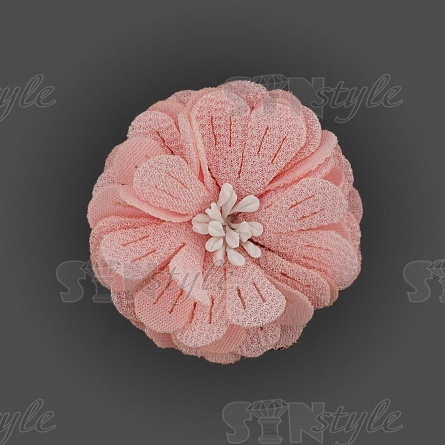 Цветочки декоративные, цвет розовый, размер 55 мм,  фото 1