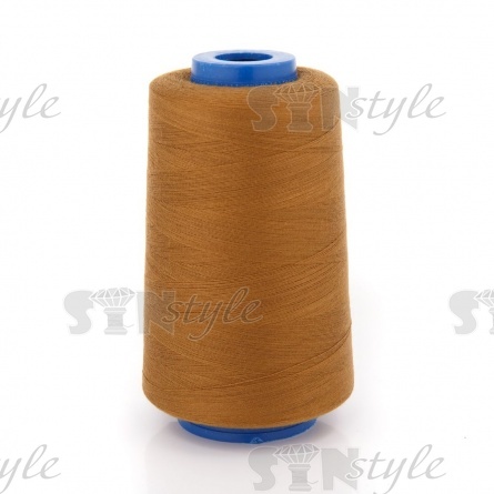 Нитки полиэстер 40/2, цвет №1684 (бронзовый), 5000Y фото 1
