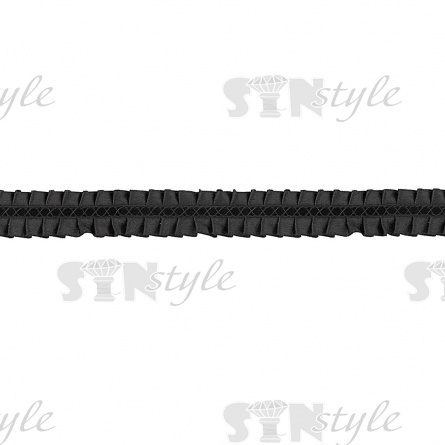 Декоративная тесьма-рюш отделочная, ширина 25 мм, намотка 15 ярдов фото 2