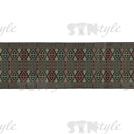 Жаккардовая лента, ширина 65 мм, намотка 10 м, цвет микс фото 1