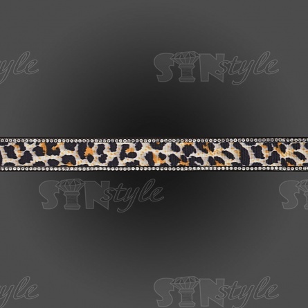 Лента декоративная со стразами на термоклеевой основе, ширина 20 мм, намотка 20 Y фото 1