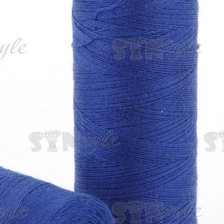 Нитки полиэстер 40/2, цвет №294 (синий), катушка 400 Y  фото 2