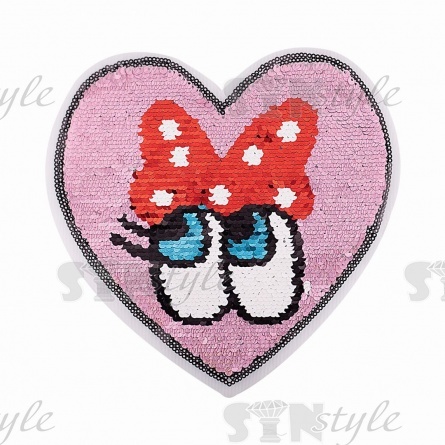 Аппликации пайетки, размер 210х205 мм фото 1