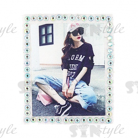 Термоаппликация "Карман", размер 65х80 мм фото 1