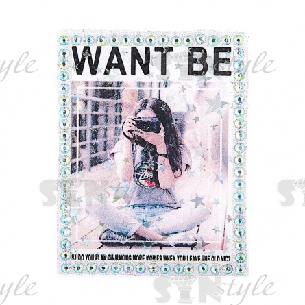 Термоаппликация "Карман", размер 70х90 мм фото 1