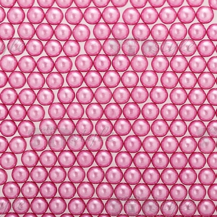 Бусины пластиковые под жемчуг, размер 5 мм, цвет сиреневый, вес 500 г  фото 1