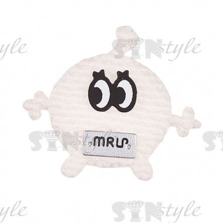 Аппликация 3D "Шарик", цвет шампань, размер 50х50 мм фото 1