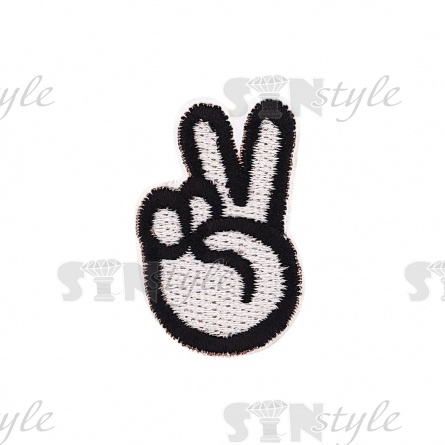 Термоаппликация "Виктория", размер 25х36 мм фото 1