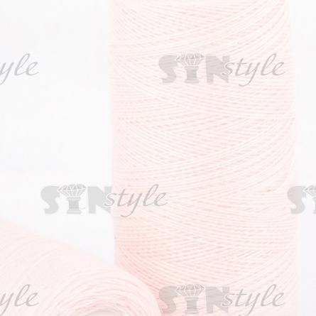 Нитки полиэстер 40/2, цвет №1241 (светло-розовый), катушка  400Y фото 2