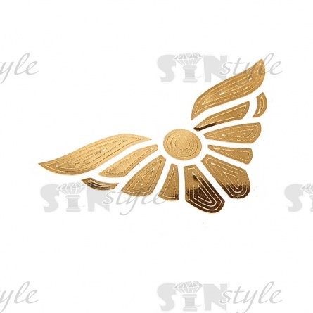 Аппликации на листе фото 1