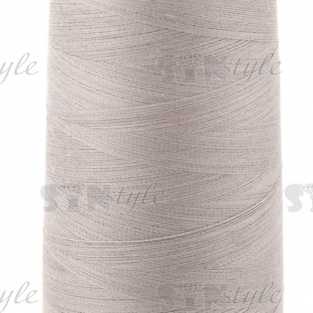 Нитки полиэстер 40/2, цвет №356 (темно-бежевый), 5000Y фото 2